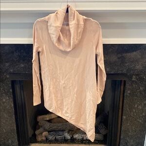 Neve Worn - Asymmetrical Cowl Neck Sweater